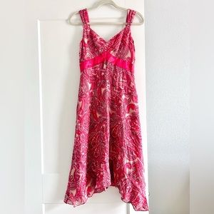 Y2K INC Pink Flowy Tank Dress